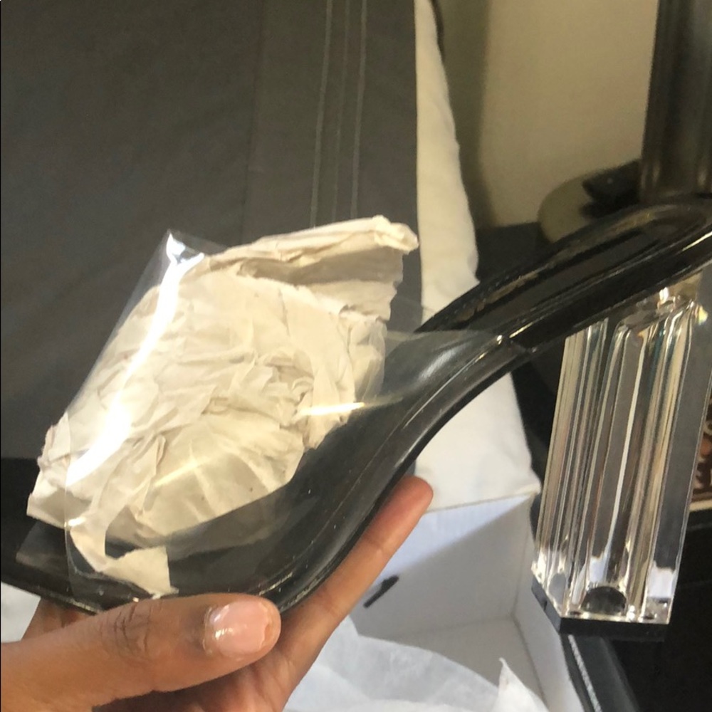 Fashion Nova Glass Heel